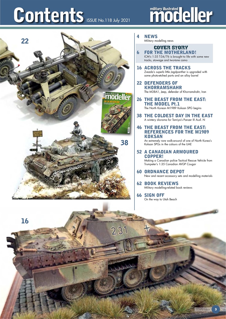 MIM: AFV Edition Preview Pages