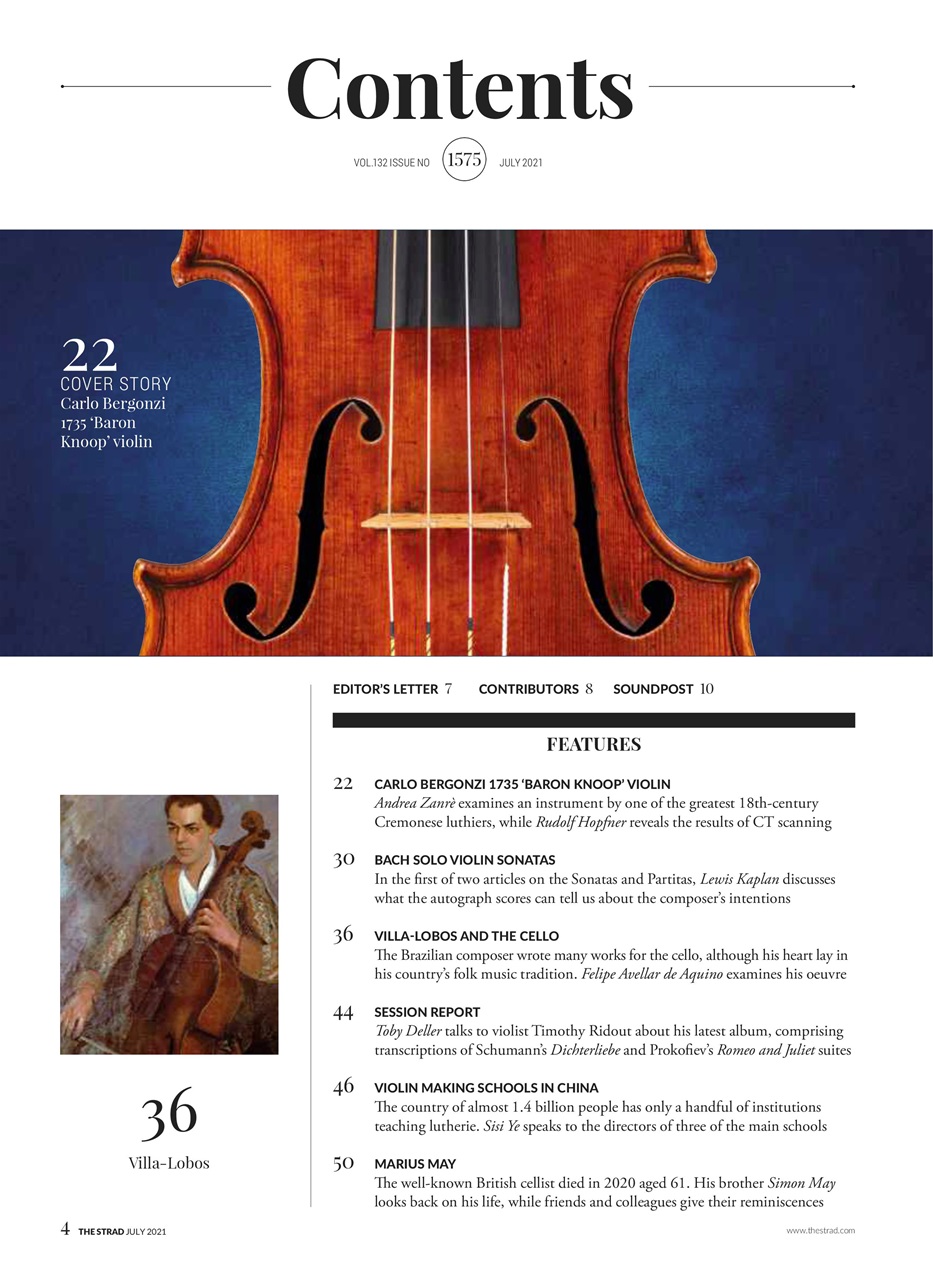 The Strad Preview Pages