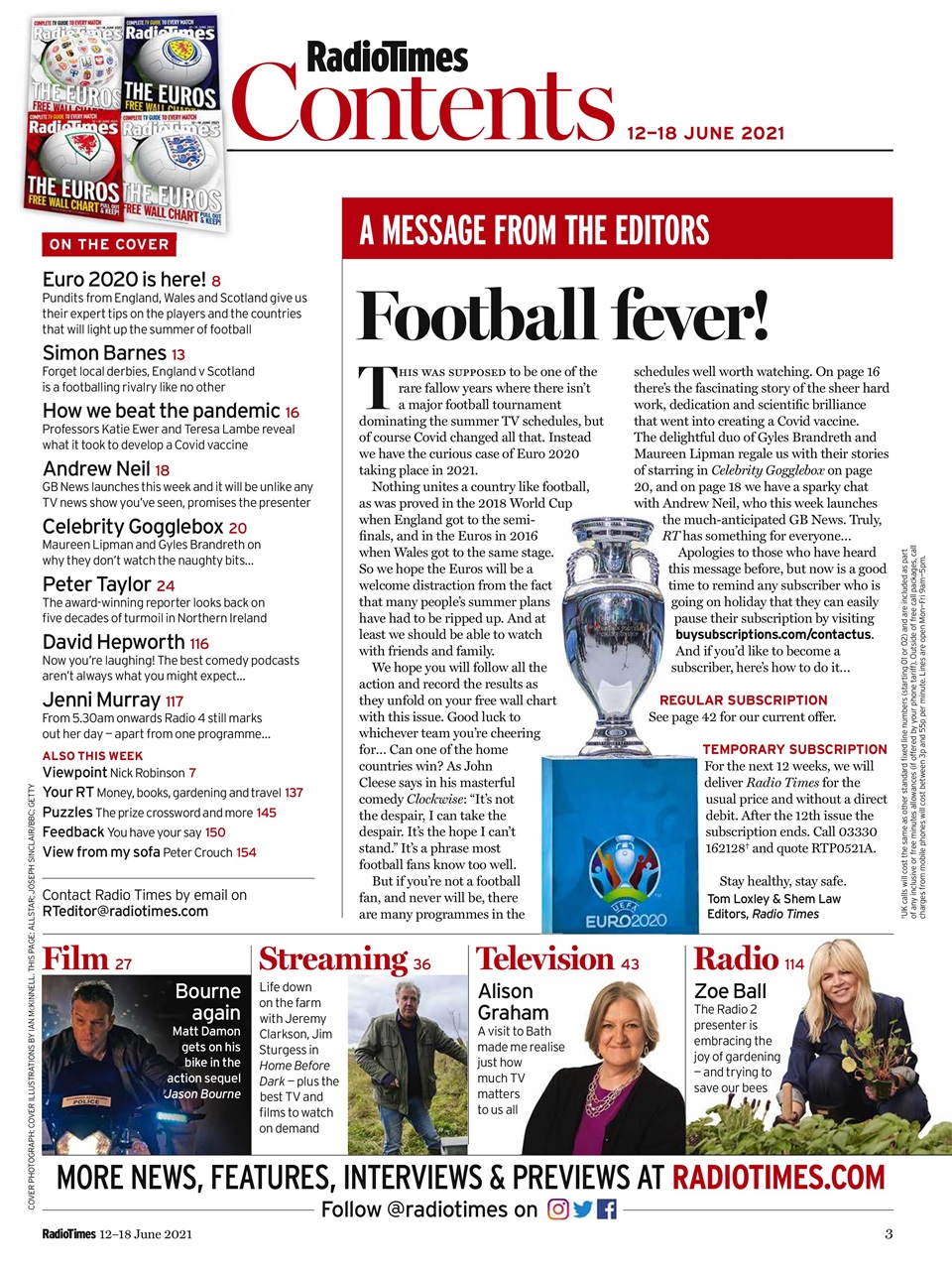 Radio Times Preview Pages