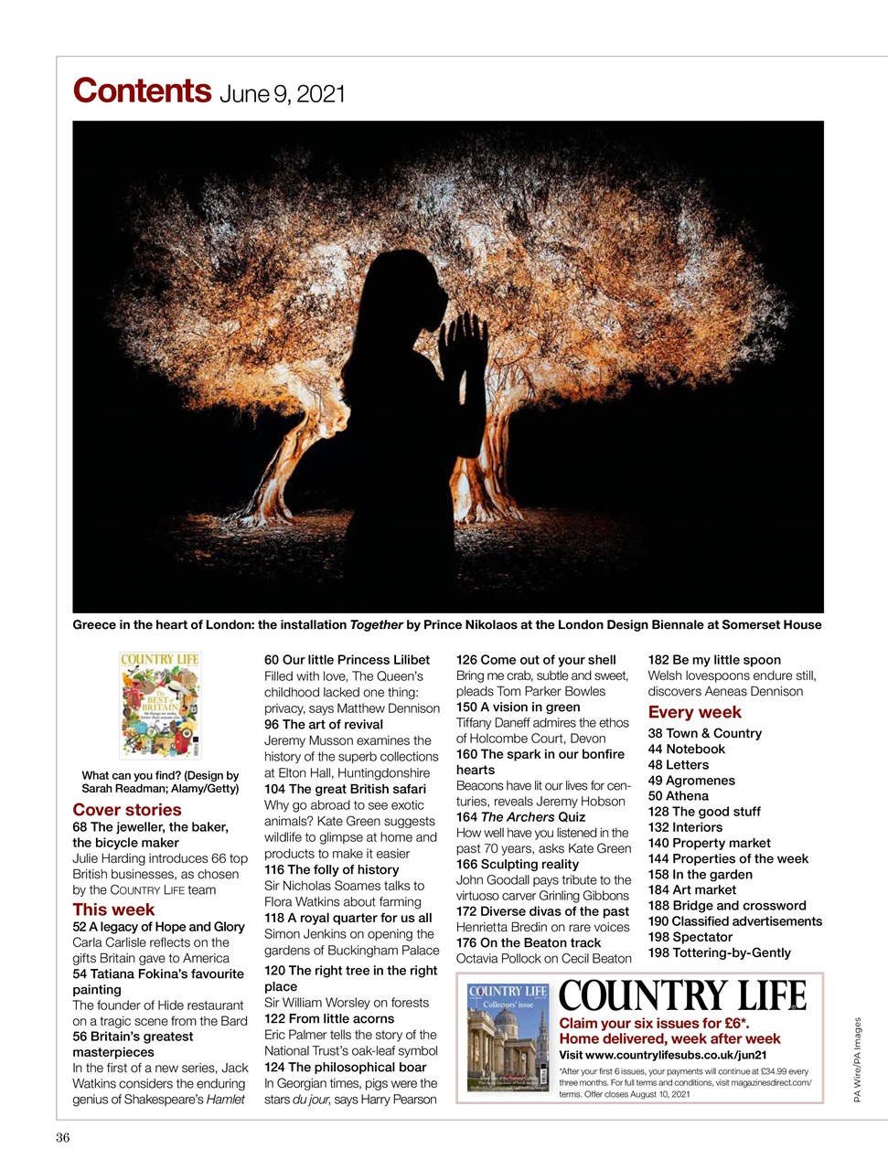 Country Life Preview Pages