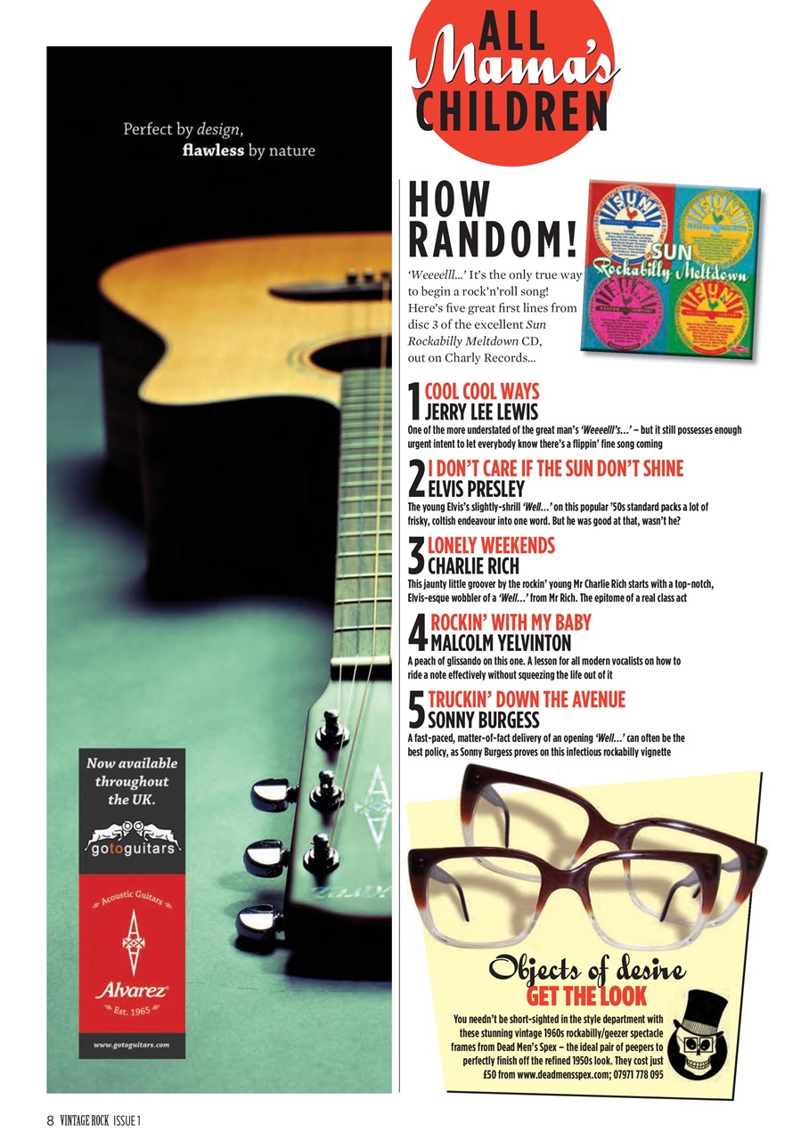 Vintage Rock Preview Pages