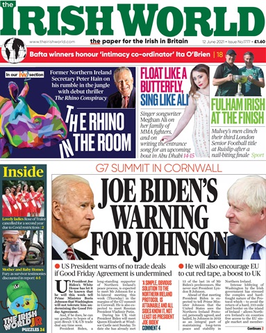 Irish World issue 1777