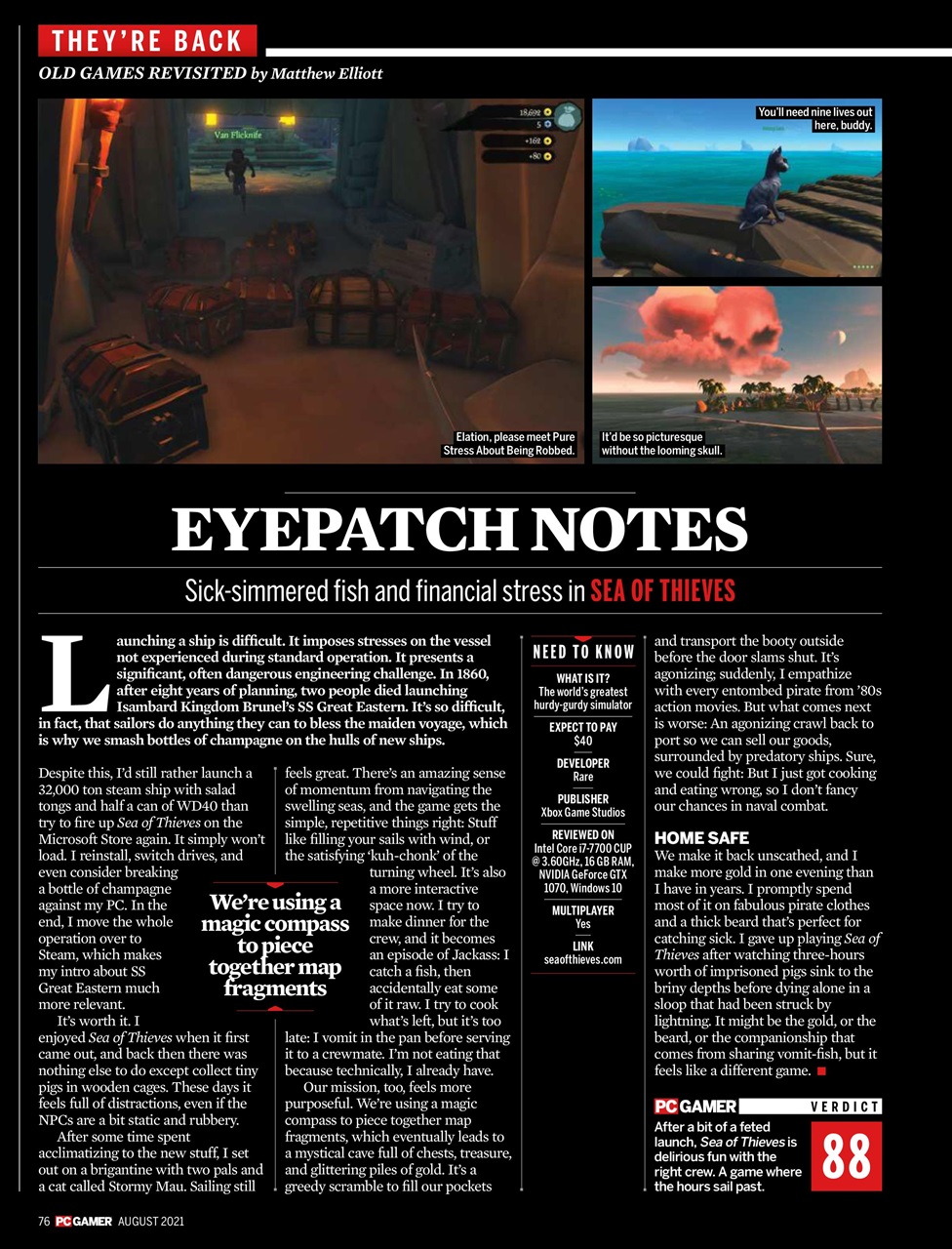 PC Gamer (US Edition) Preview Pages