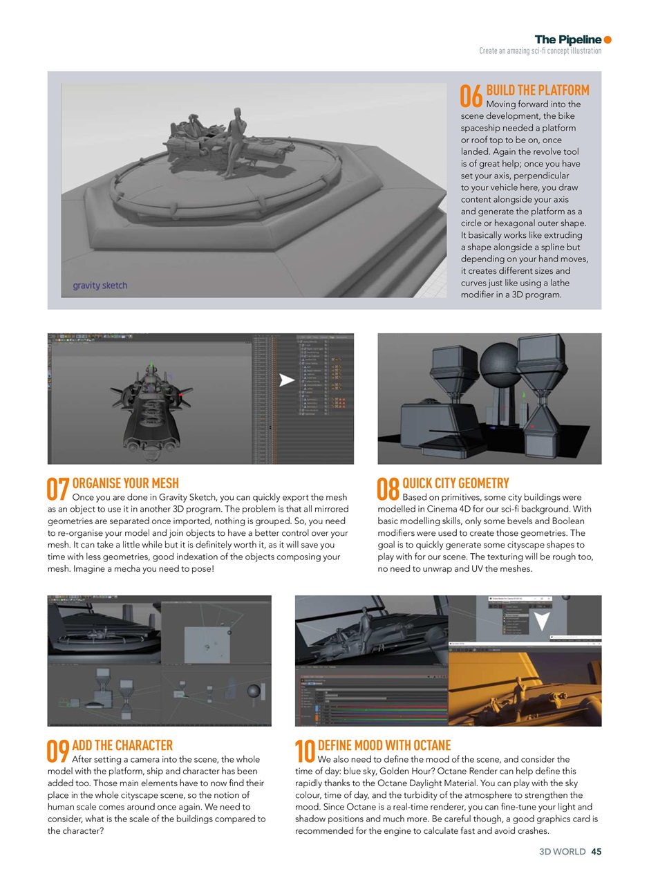 3D World Preview Pages