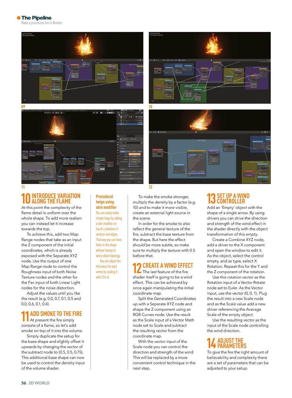 3D World Preview Pages