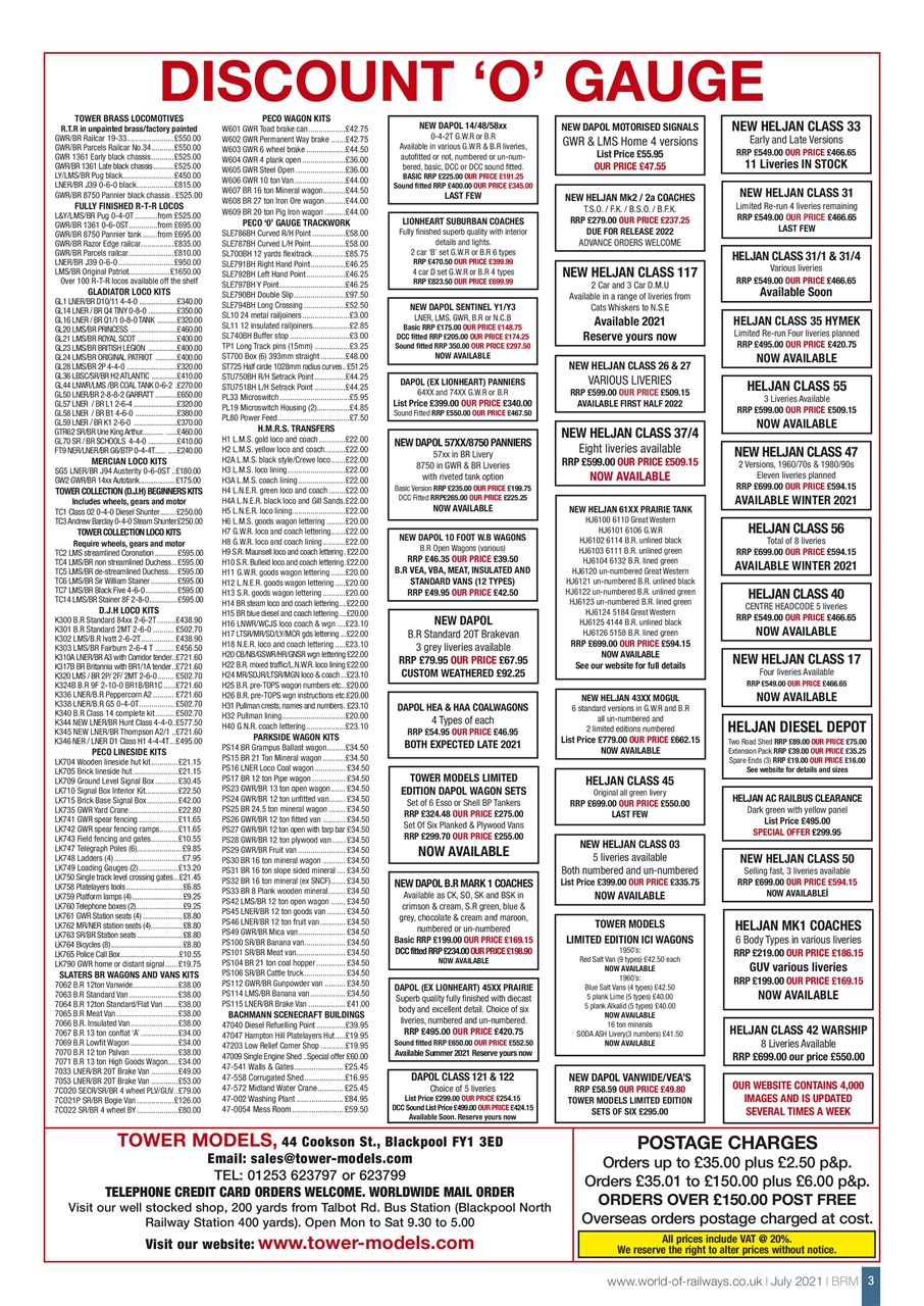 British Railway Modelling (BRM) Preview Pages