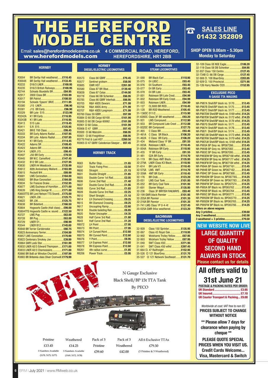 British Railway Modelling (BRM) Preview Pages