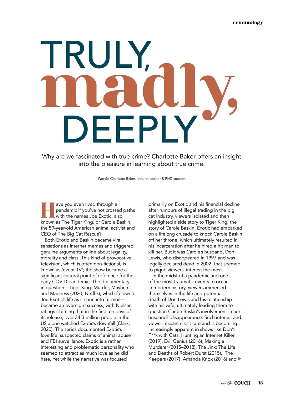 On the Couch Preview Pages