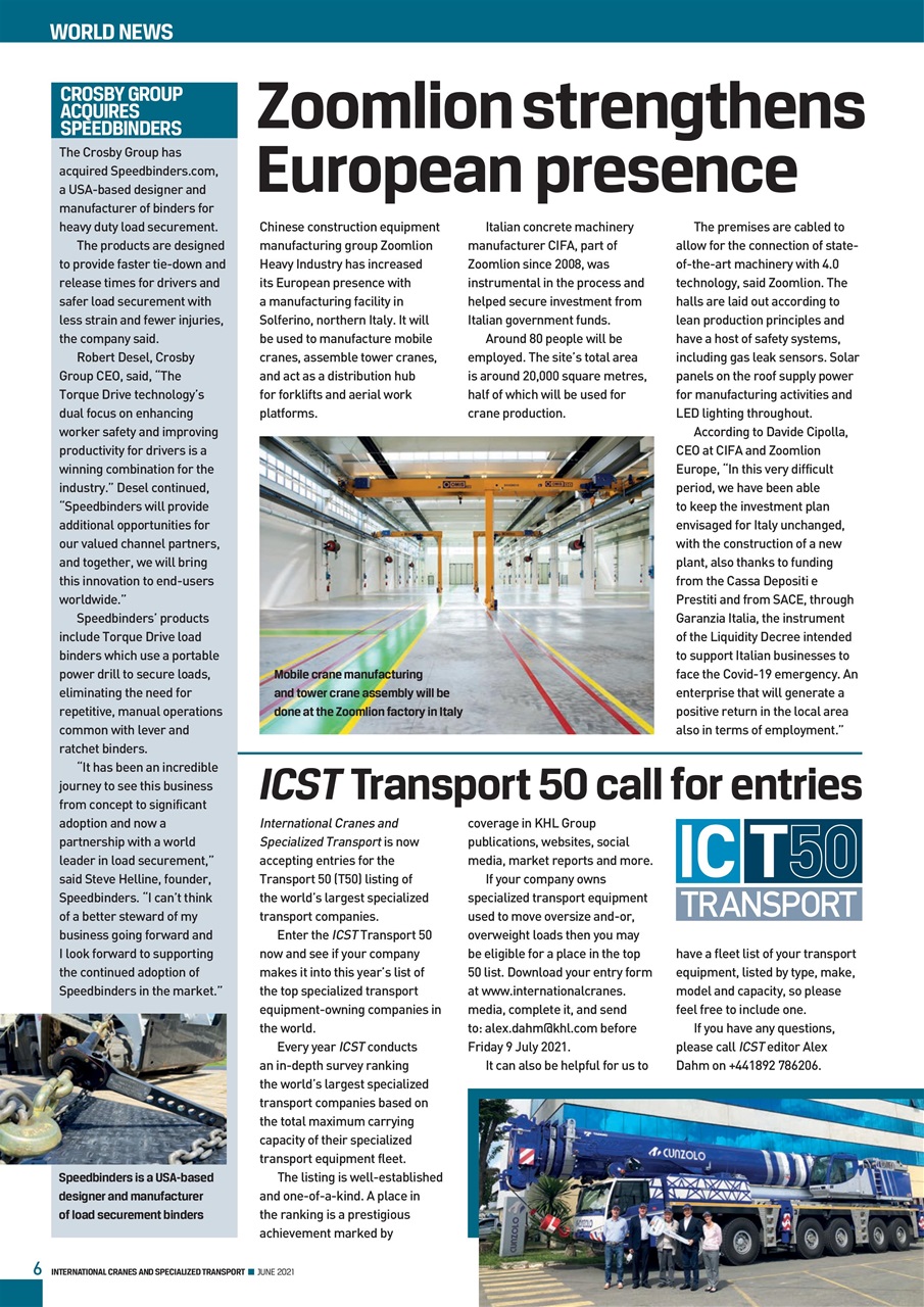 Int. Cranes and Specialized Transp Preview Pages