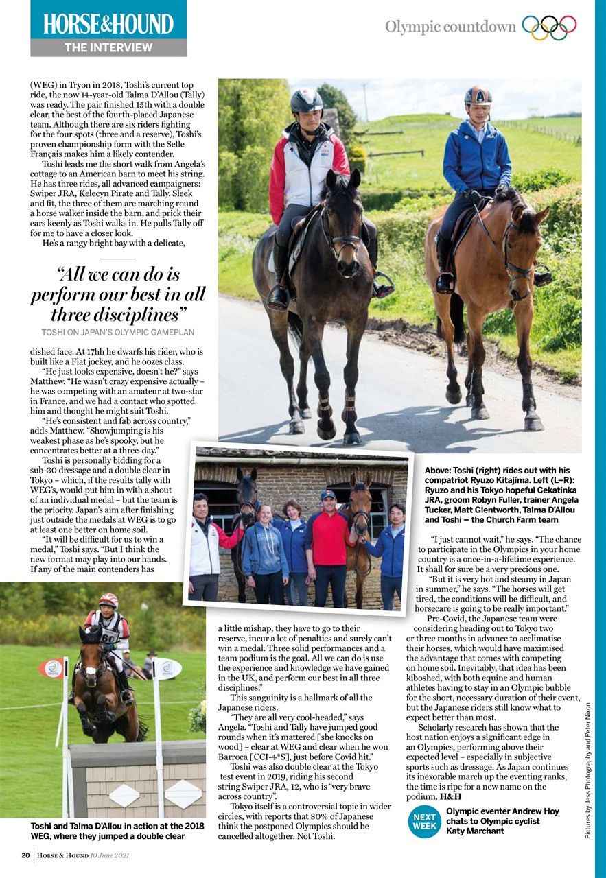 Horse & Hound Preview Pages