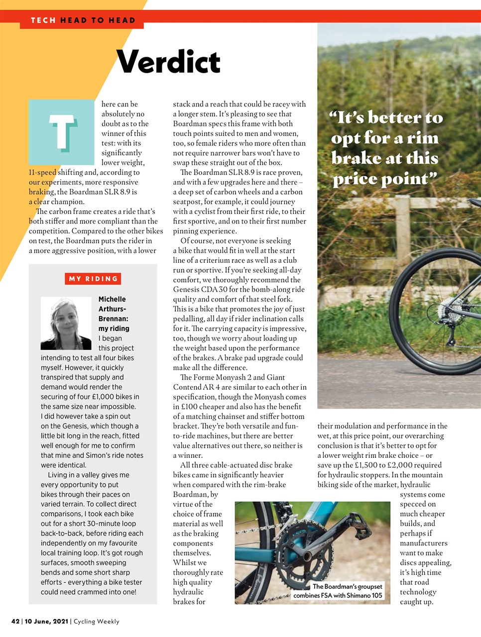 Cycling Weekly Preview Pages