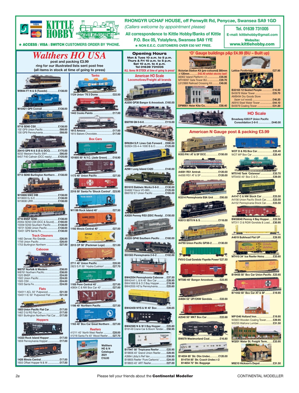 Continental Modeller Preview Pages