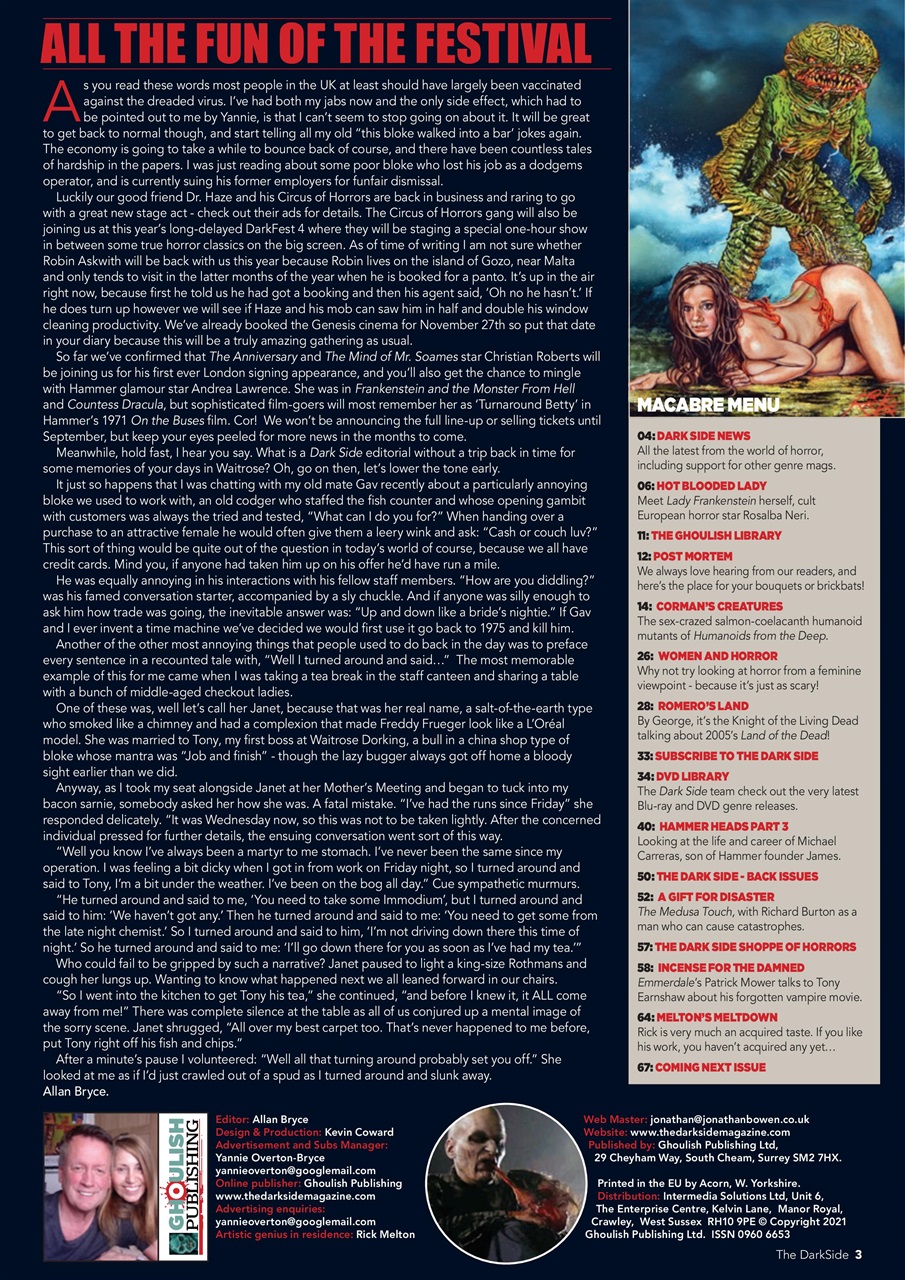 The Darkside Preview Pages