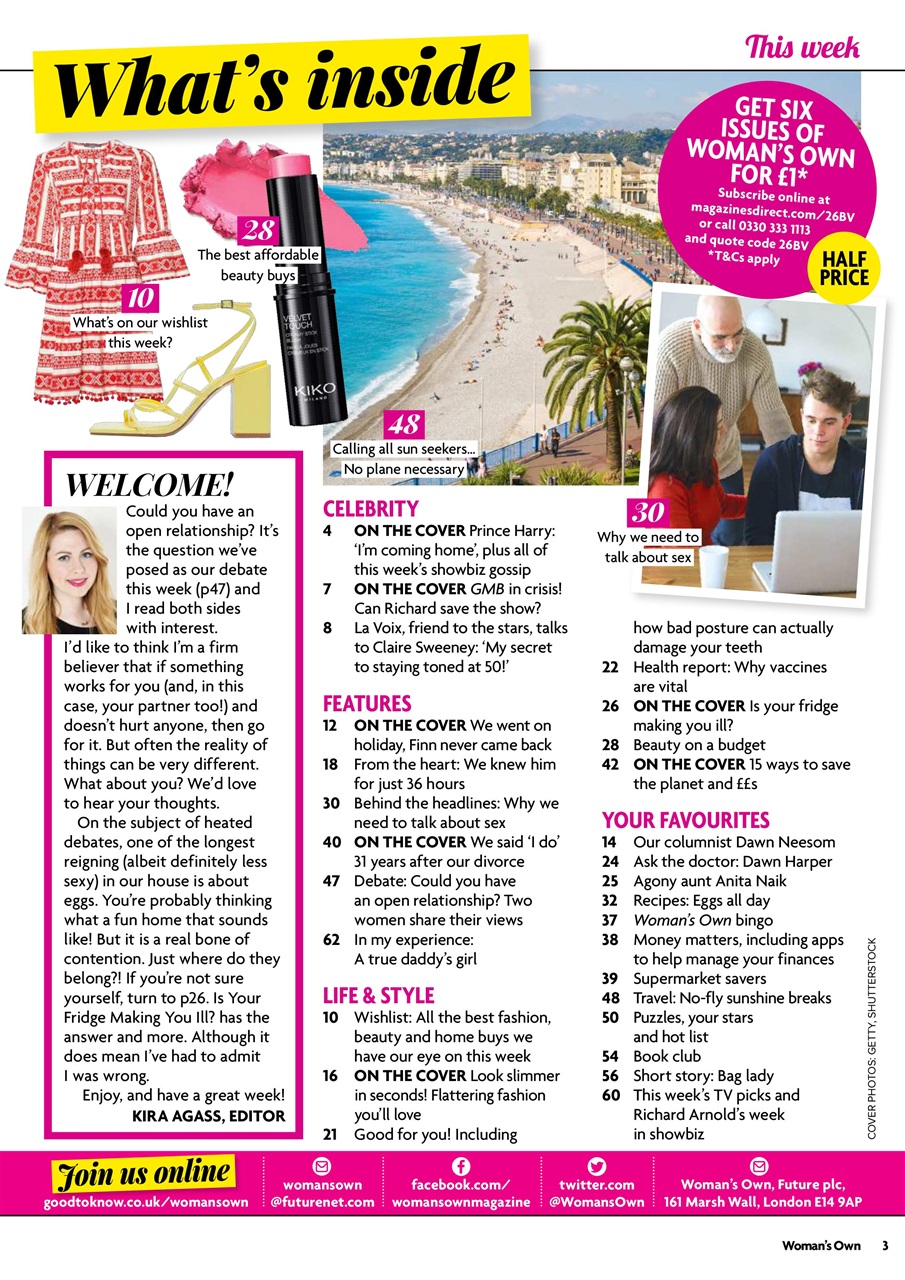 Woman's Own Preview Pages