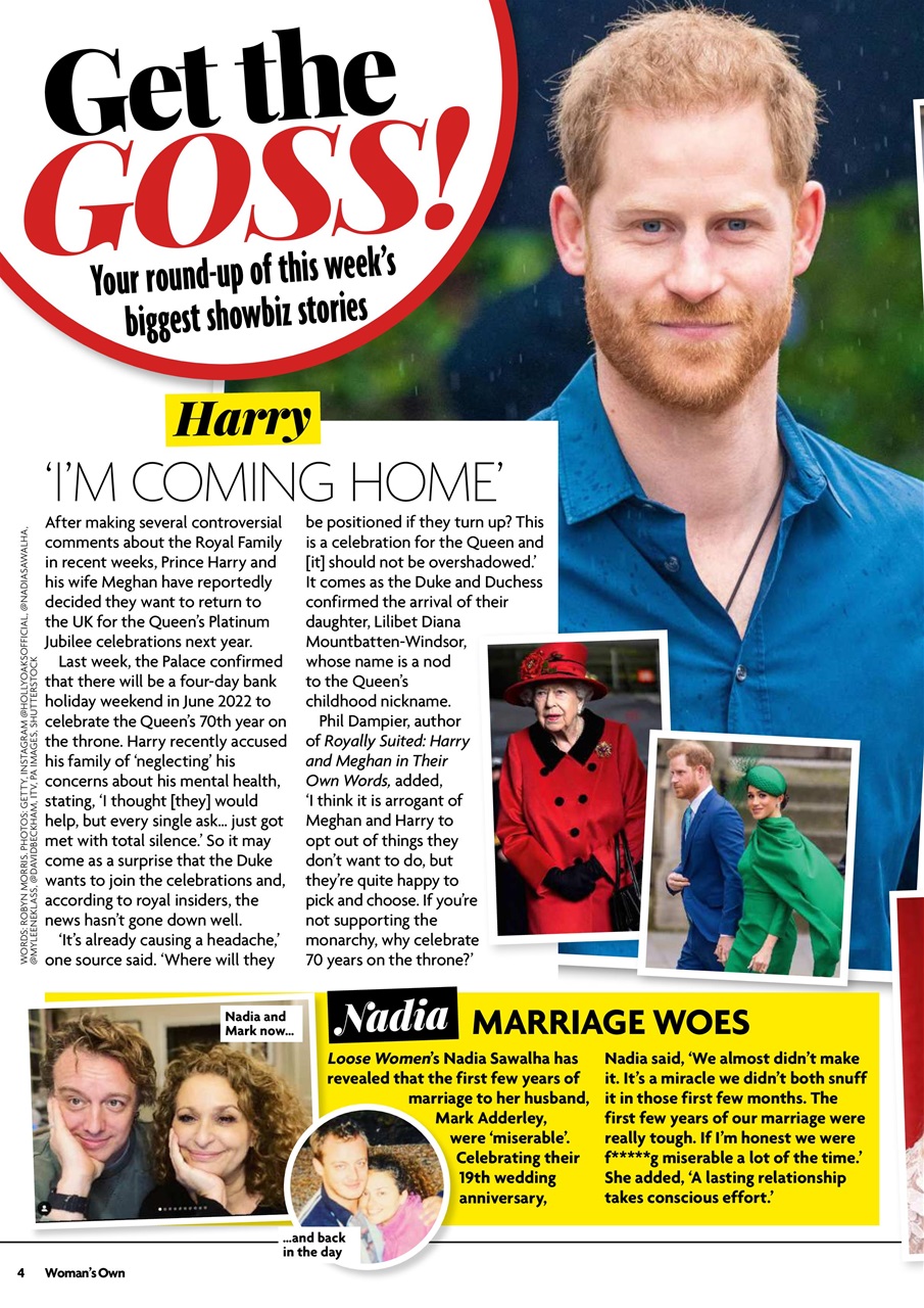 Woman's Own Preview Pages