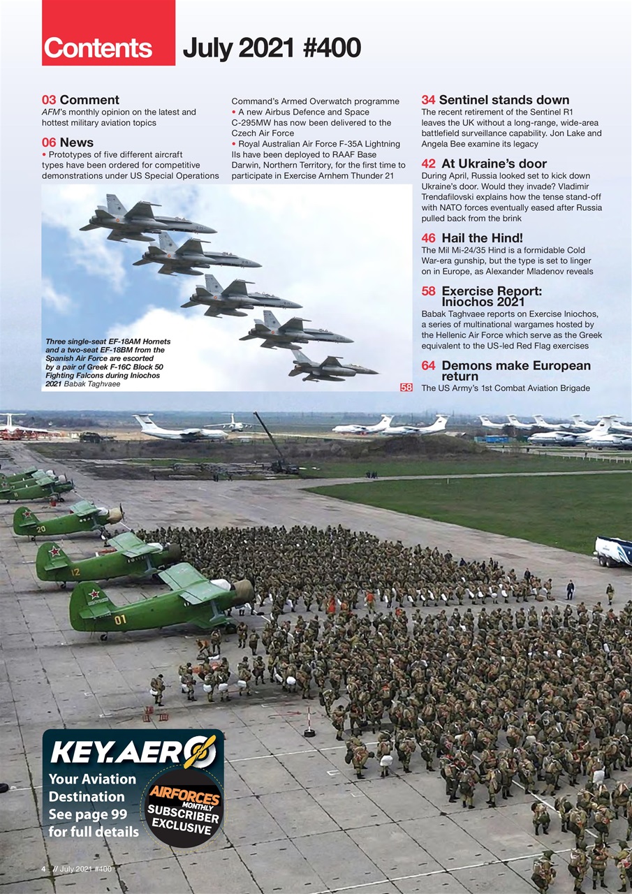 AirForces Monthly Preview Pages