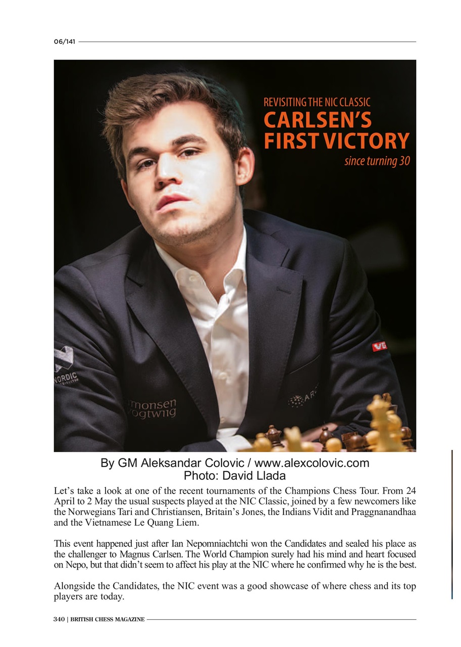 British Chess Magazine Preview Pages