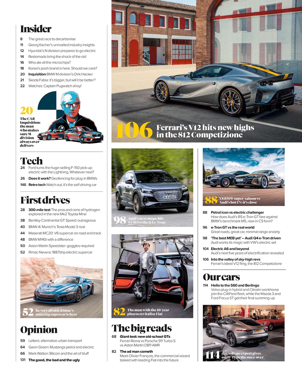 Car Preview Pages