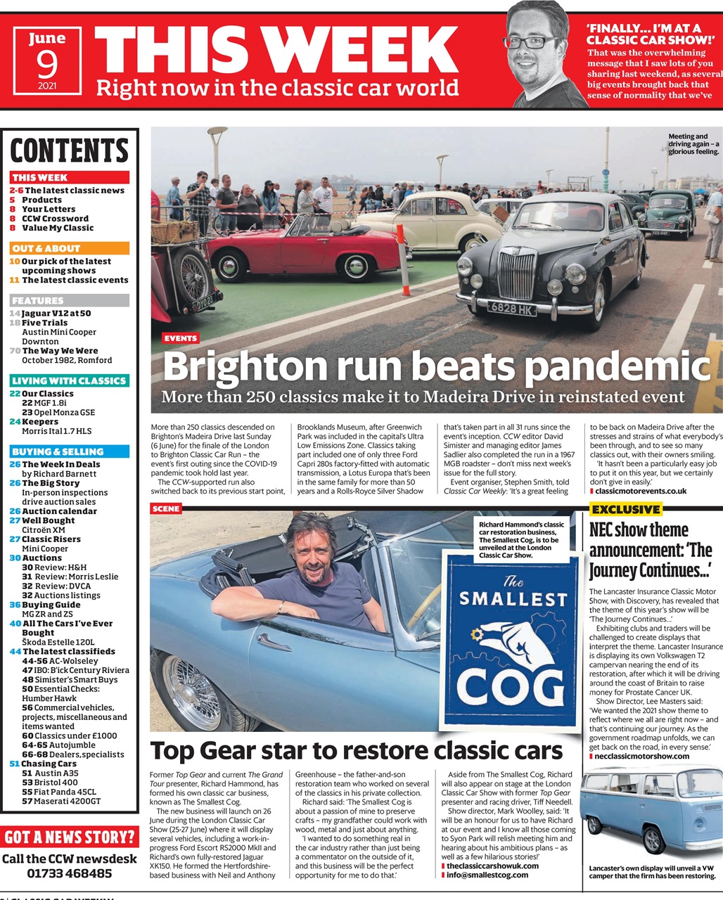 Classic Car Weekly Preview Pages