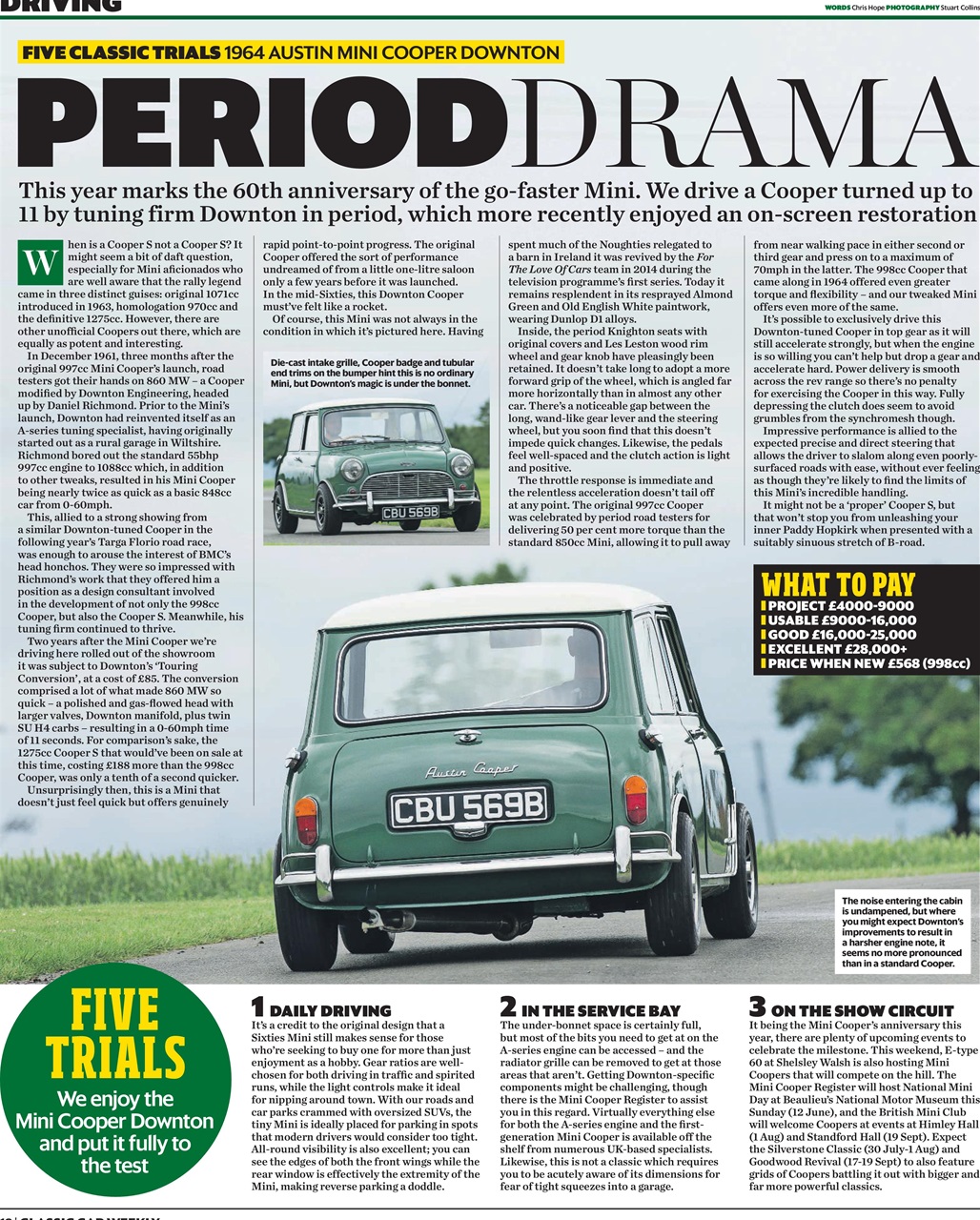 Classic Car Weekly Preview Pages