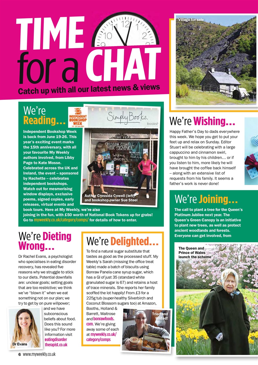 My Weekly Preview Pages