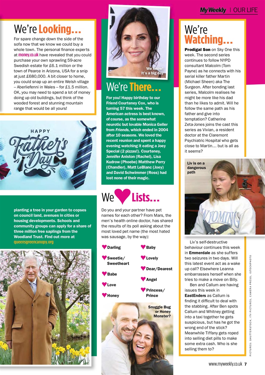 My Weekly Preview Pages