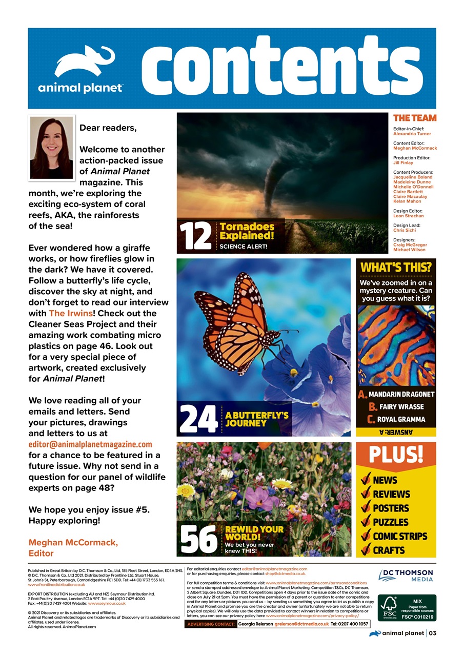 Animal Planet Kids Preview Pages