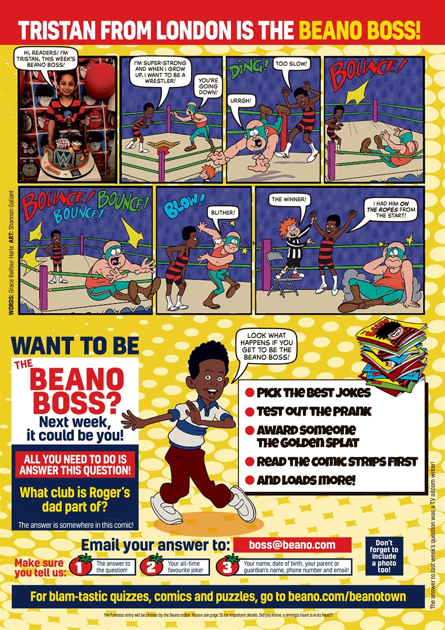Beano Preview Pages