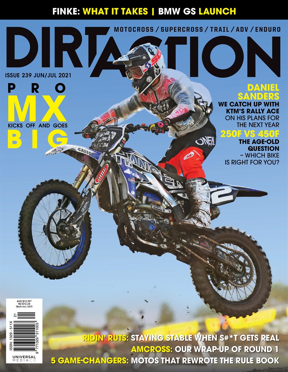 Dirt Action Preview Pages