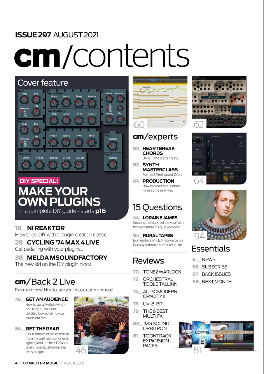 Computer Music Preview Pages