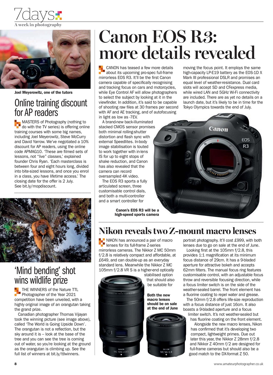 Amateur Photographer Preview Pages