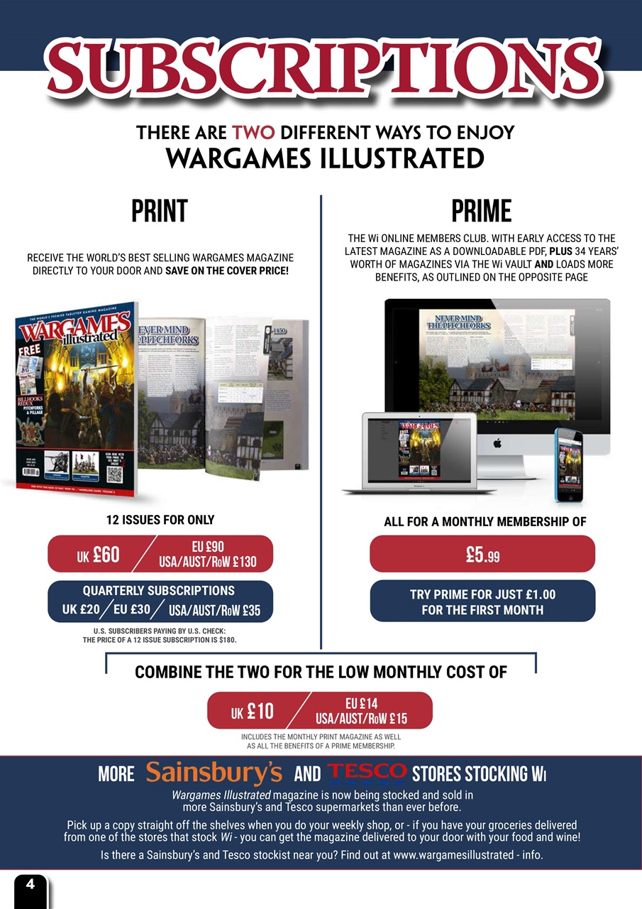 Wargames Illustrated Preview Pages