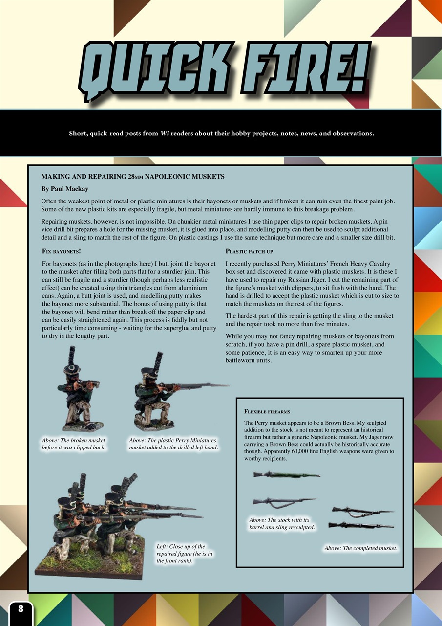 Wargames Illustrated Preview Pages