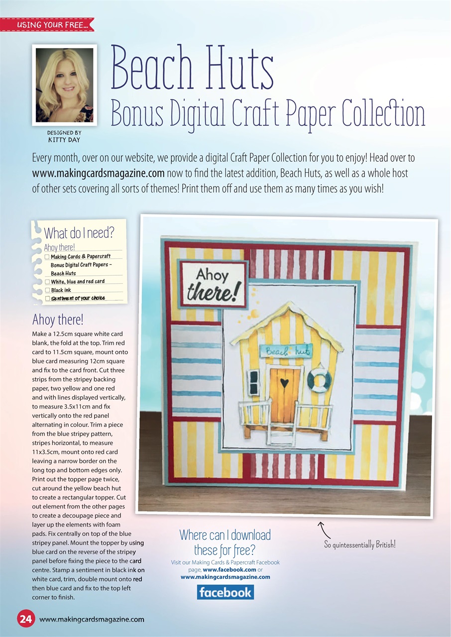 Making Cards & Papercraft Preview Pages