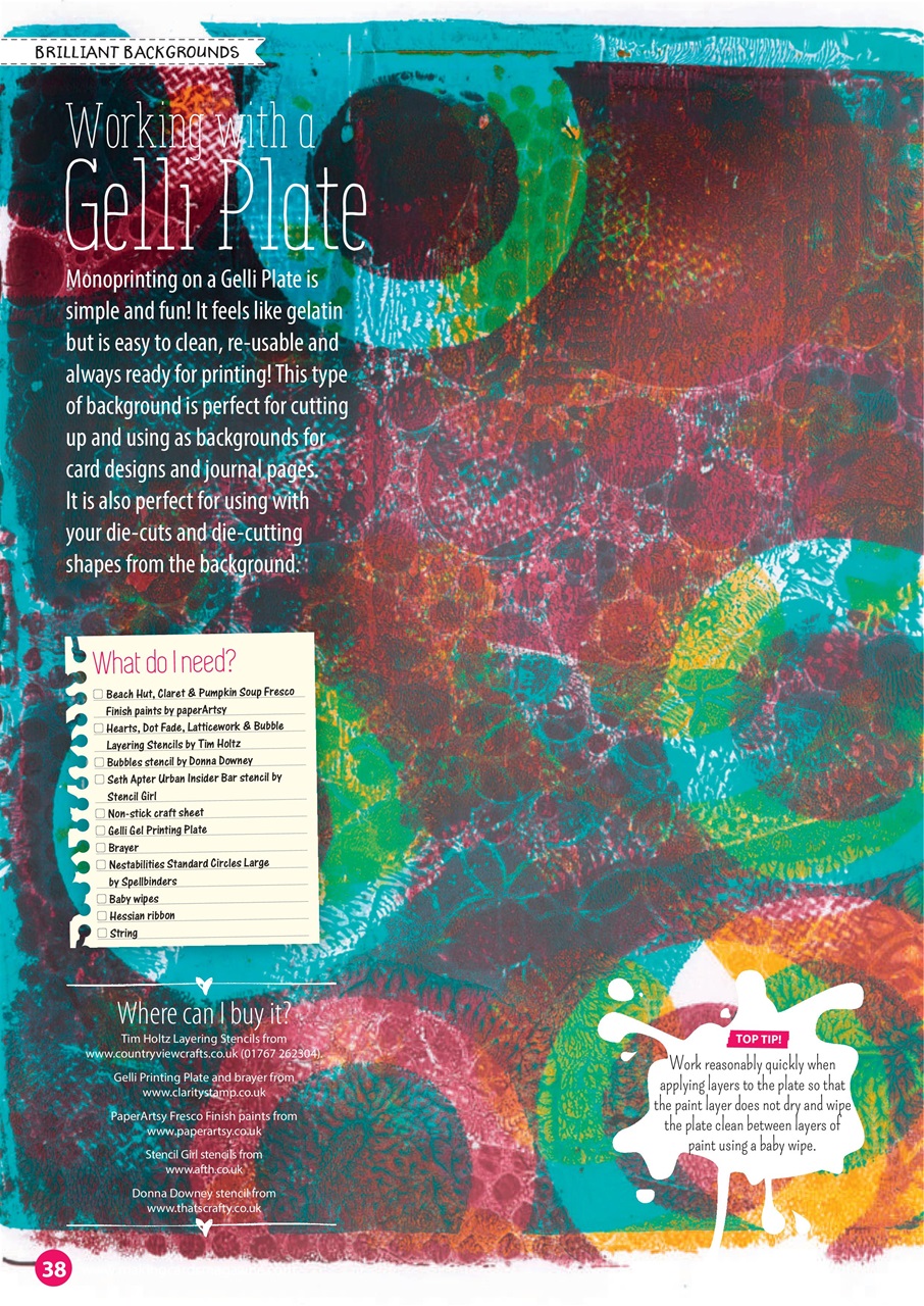 Making Cards & Papercraft Preview Pages