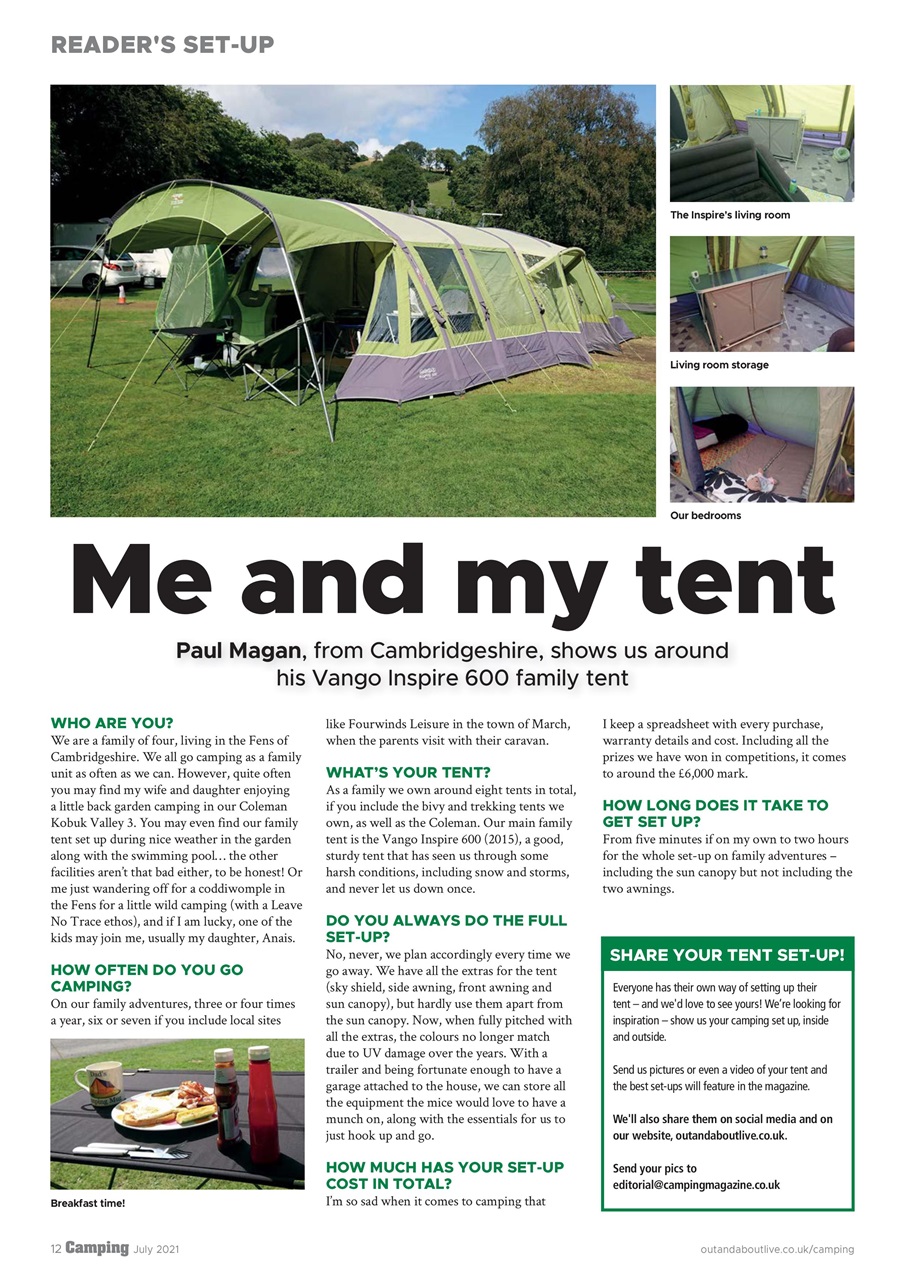 Camping Preview Pages