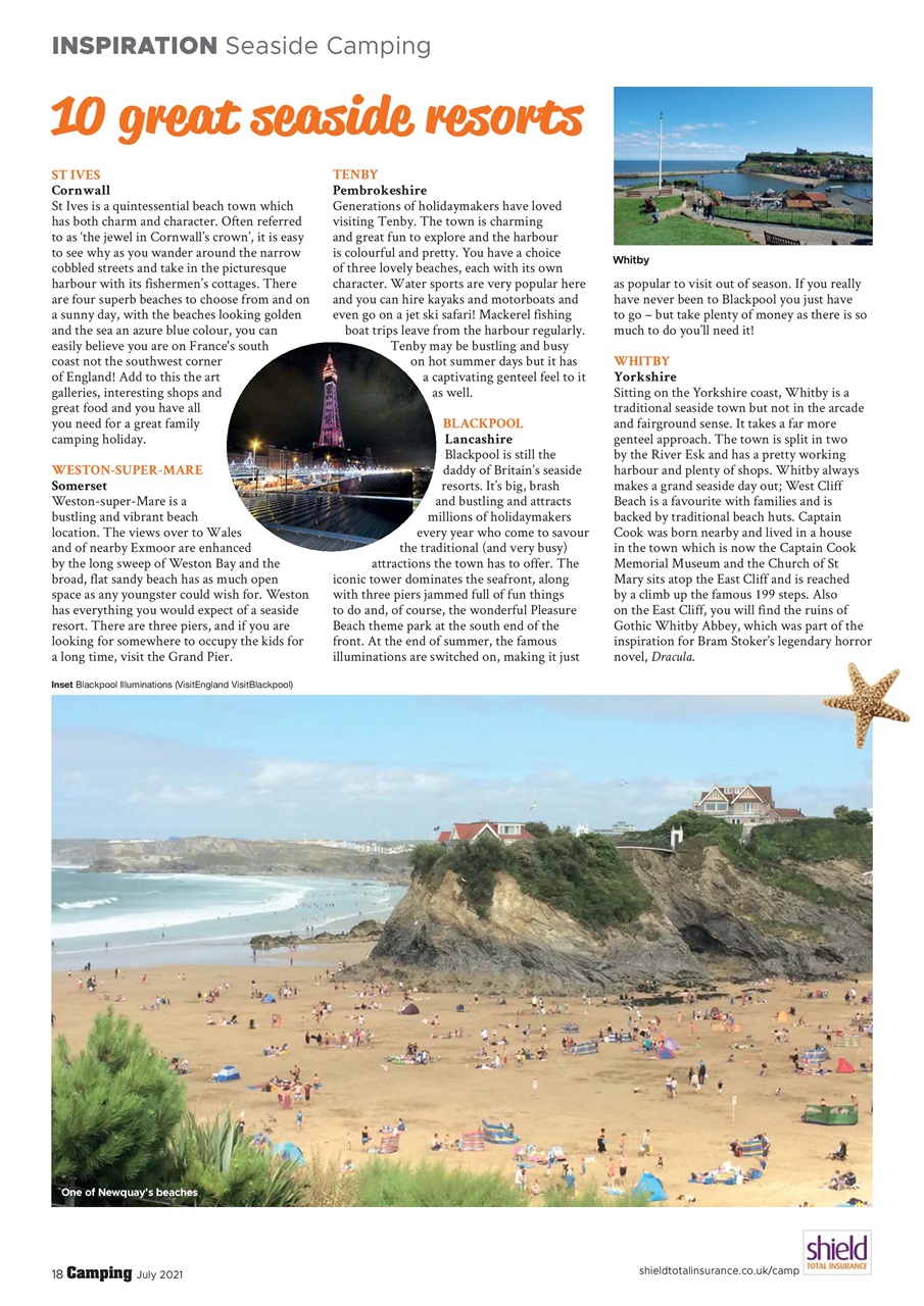 Camping Preview Pages