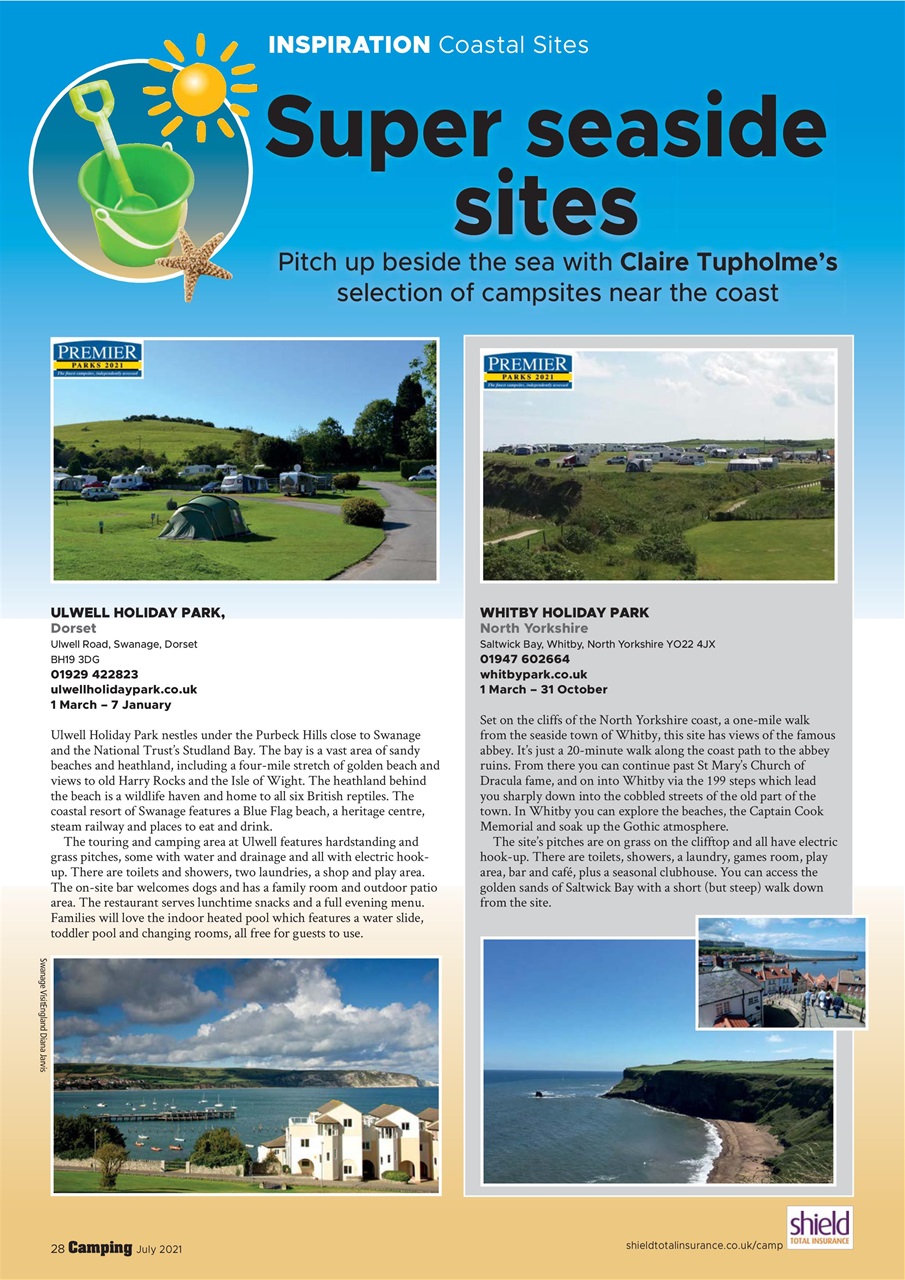 Camping Preview Pages