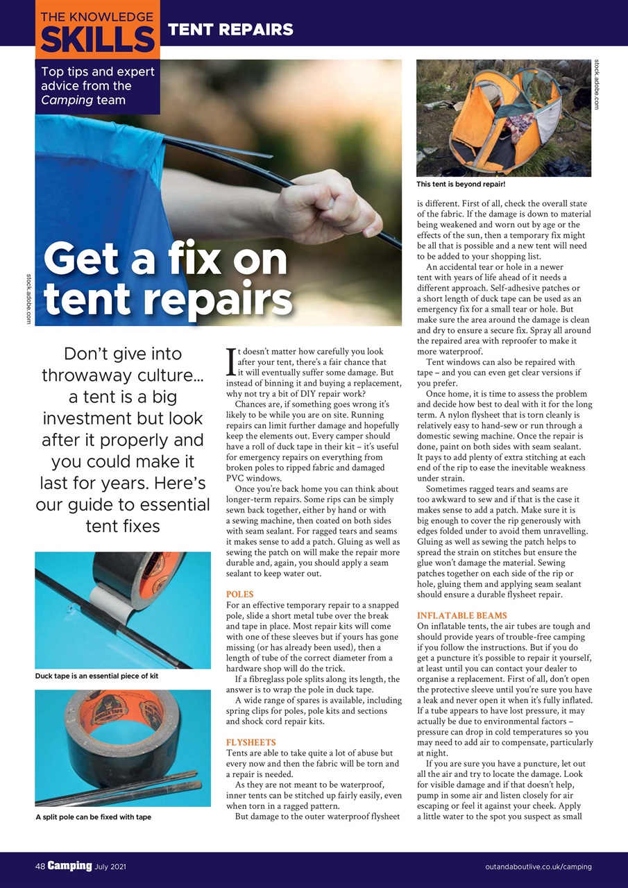 Camping Preview Pages