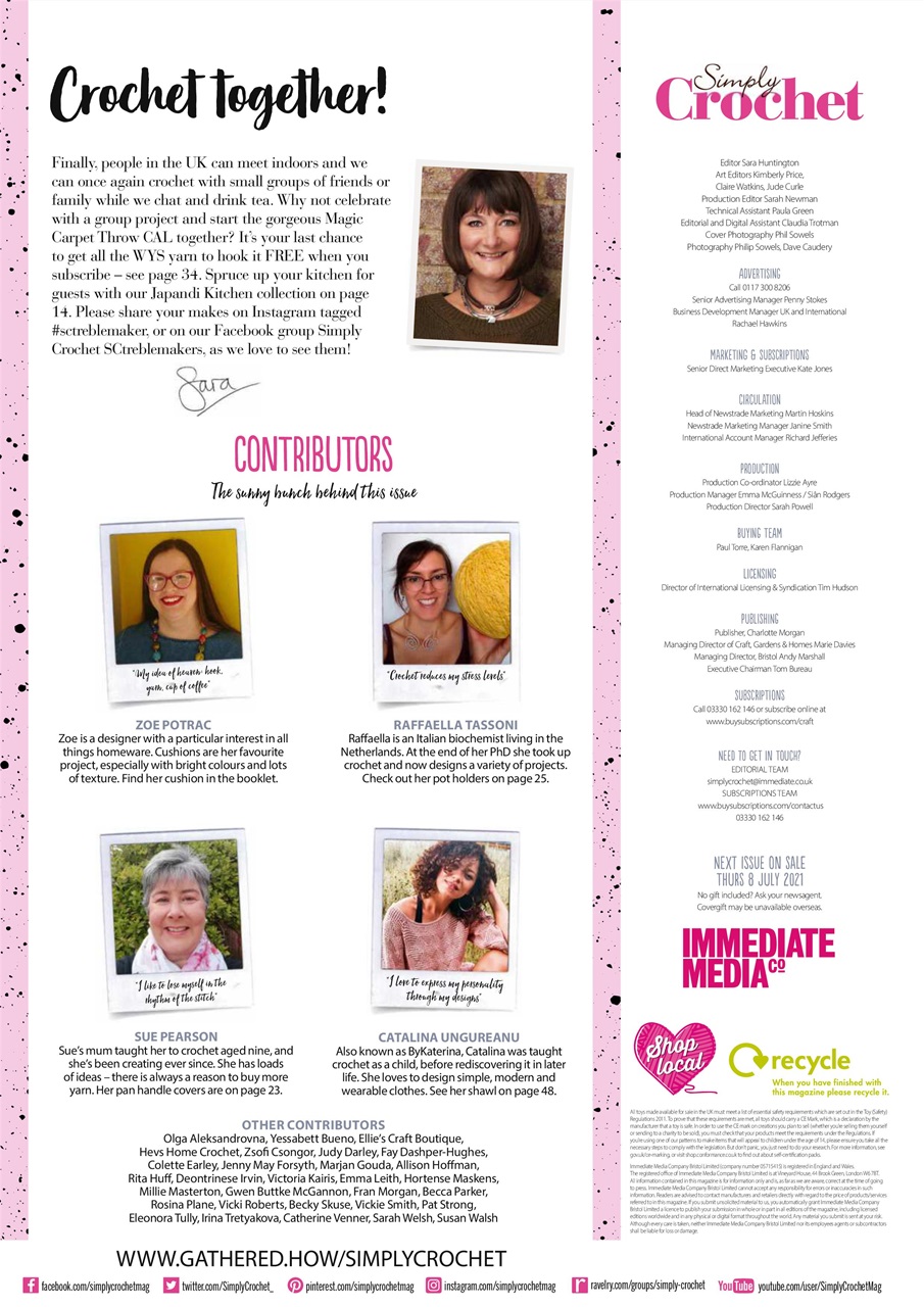 Simply Crochet Preview Pages