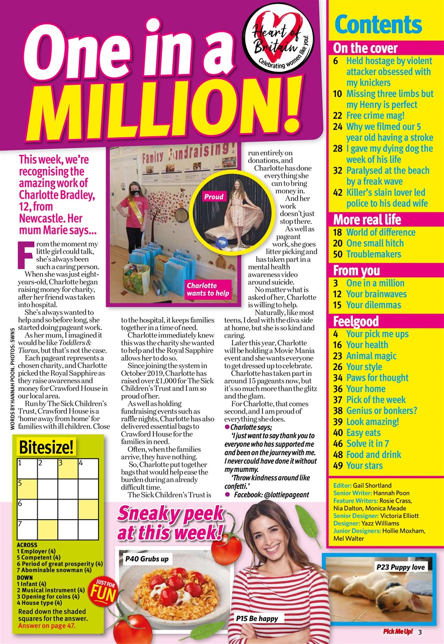 Pick Me Up Preview Pages