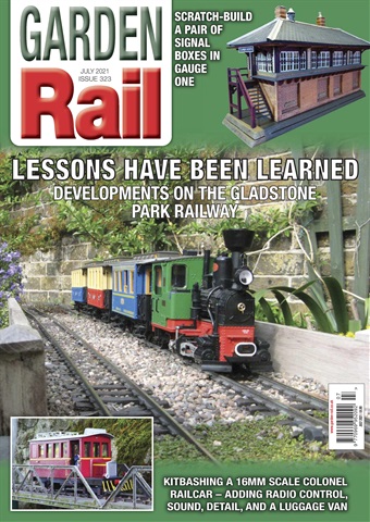 Garden Rail issue July 2021