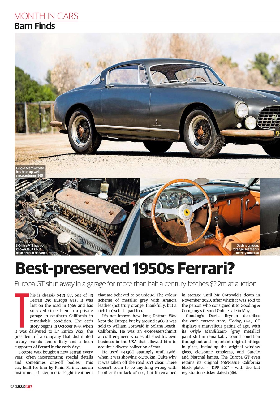 Classic Cars Preview Pages
