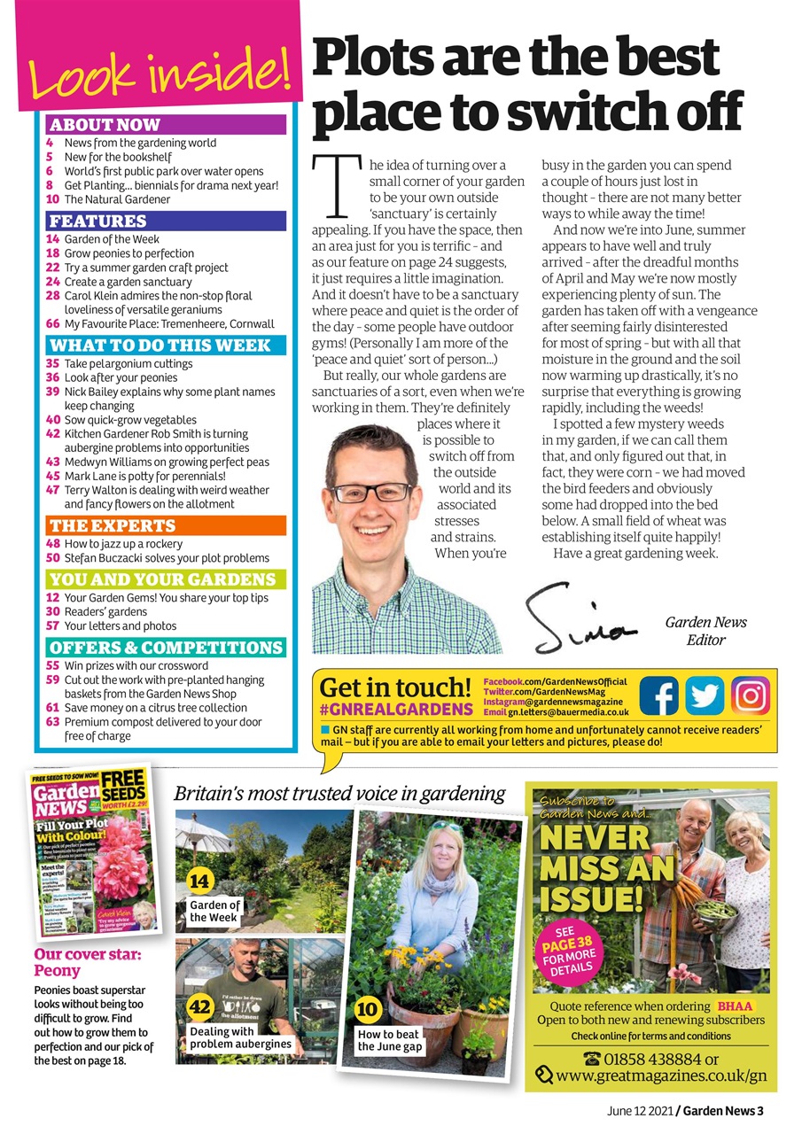 Garden News Preview Pages