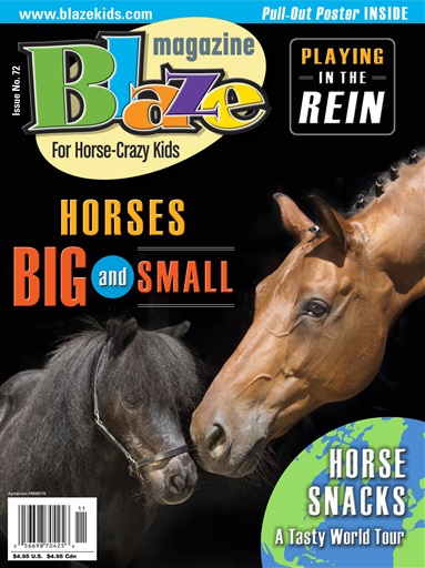 Blaze Magazine For Horse Crazy Kids issue 