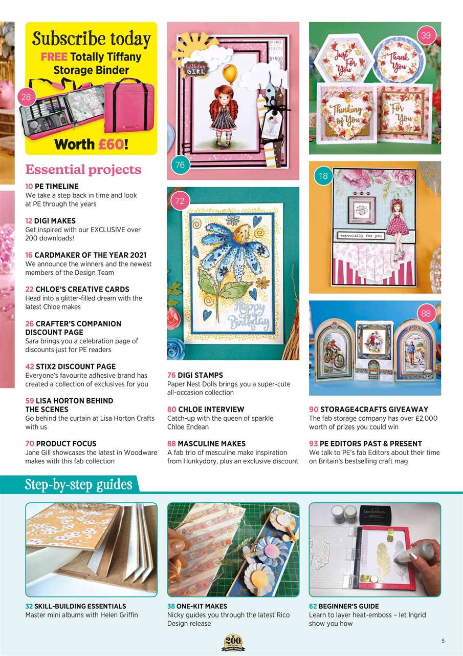 Papercraft Essentials Preview Pages