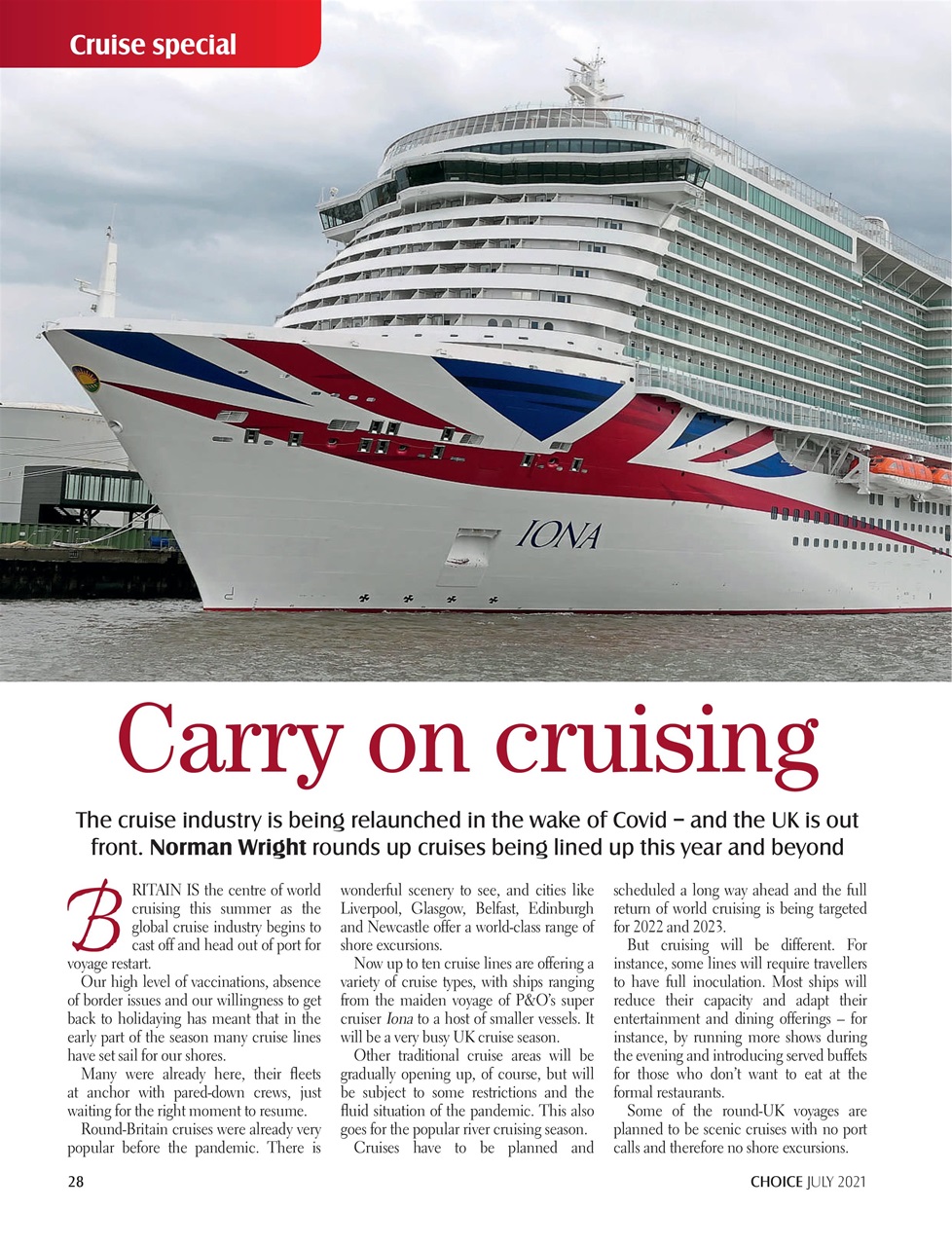 Choice Magazine Preview Pages