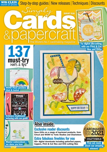 Simply Cards & Papercraft issue 