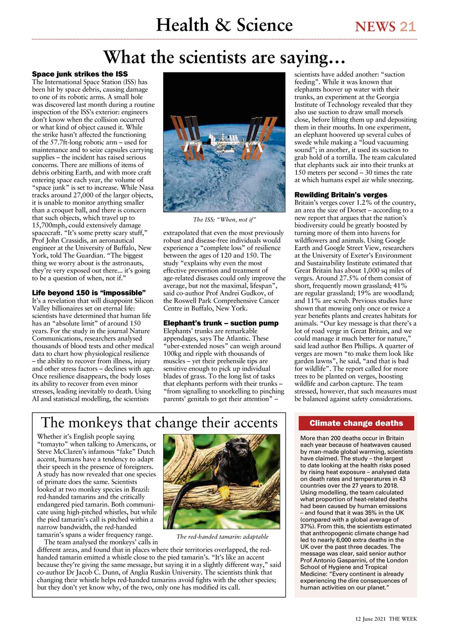 The Week Preview Pages