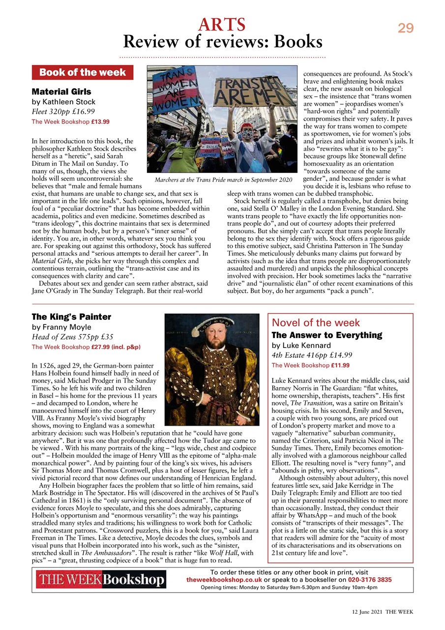 The Week Preview Pages